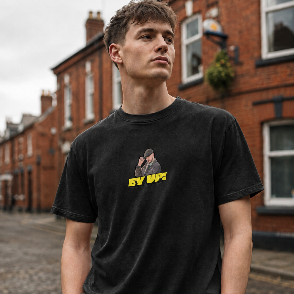 Anton Stach "Ey Up" Heavyweight T-Shirt