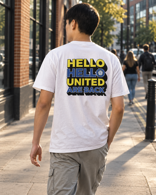 Hello Hello United Are Back Heavyweight T-Shirt