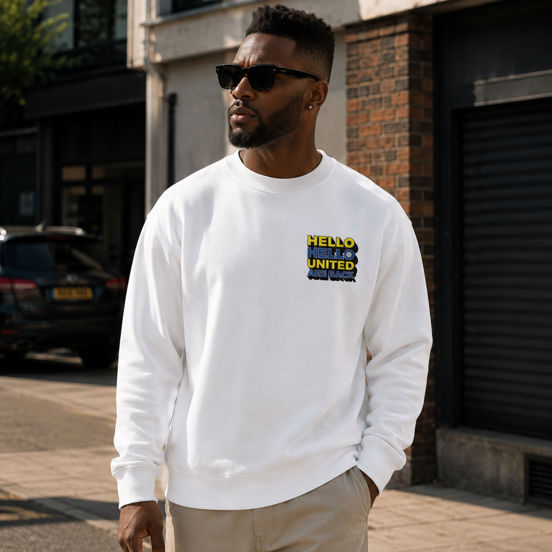 Hello, Hello, United Are Back Premium Sweatshirt